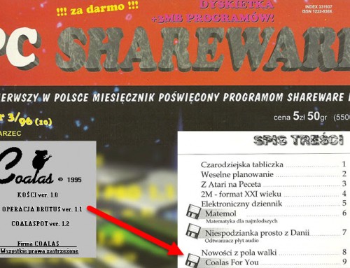 Kapsuła czasu: Coalasowe co nieco na Windows A.D. 1995